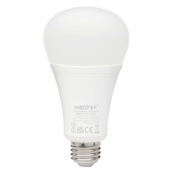 RGB+CCT LED Bulb (Zigbee 3.0) FUT105Z